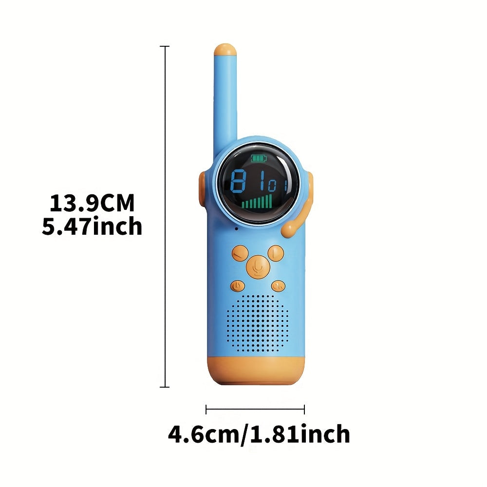 Set di Walkie-Talkie per Bambini – Portata di 3 Miglia e Batteria Ricaricabile
