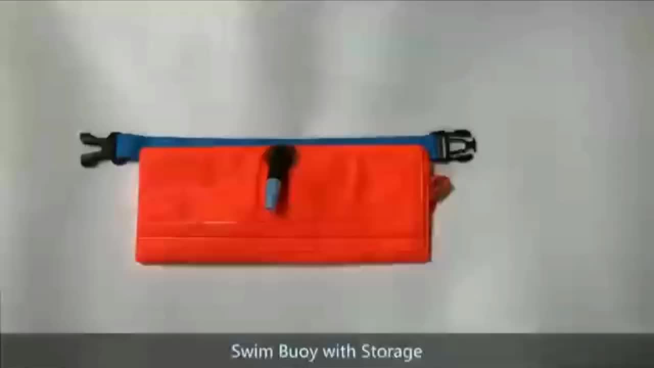 Boia da Nuoto Impermeabile da 20L con Spazio di Stoccaggio – Sicura e Pratica per il Nuoto in Acque Libere