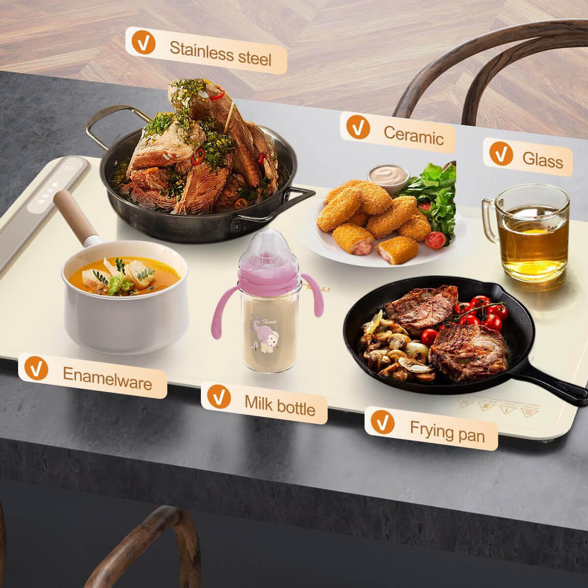 Tappetino Elettrico Flessibile e Versatile