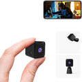 Mini 4K WiFi security camera, hidden indoor camera with night vision