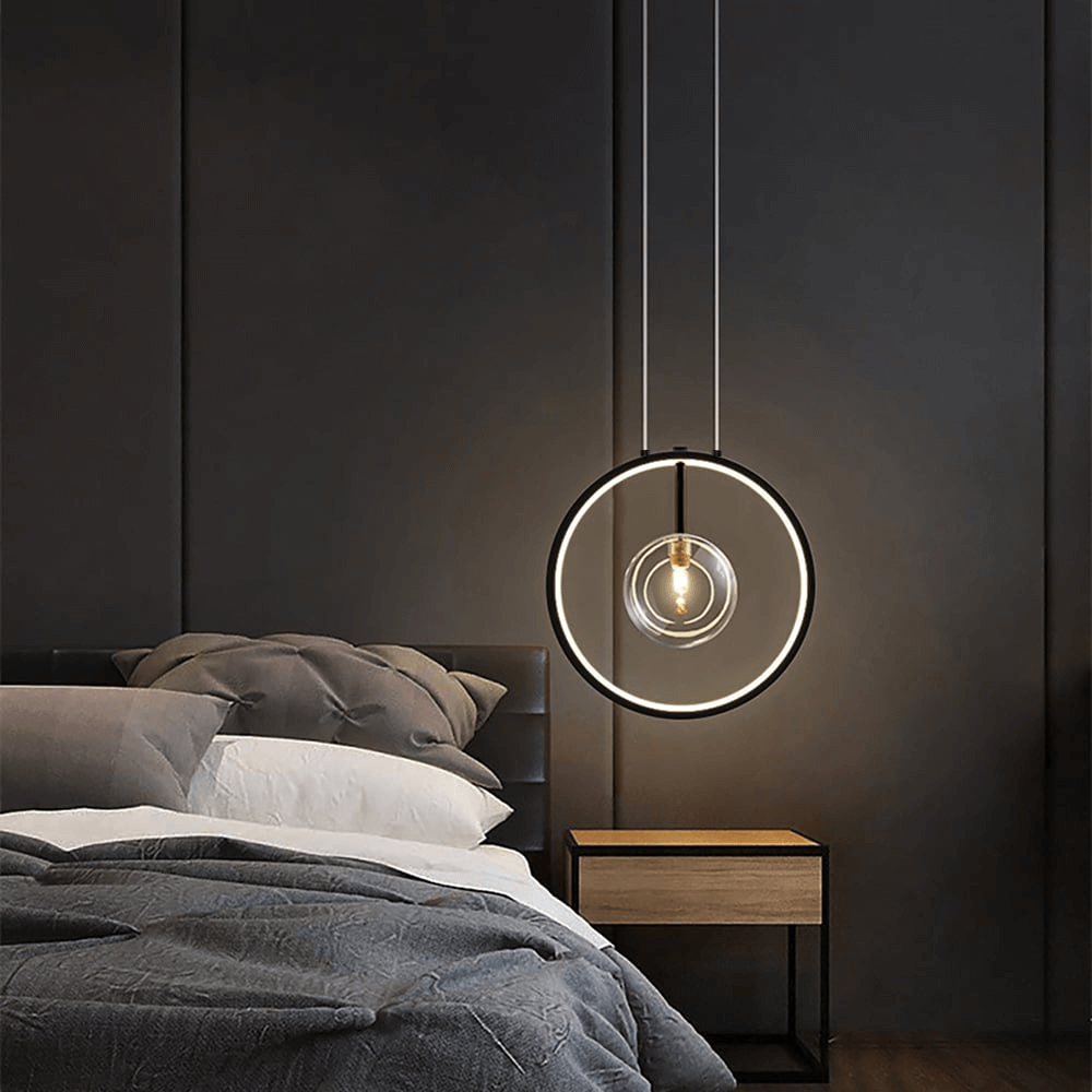 Lampada a Sospensione in Vetro Minimalista - Illuminazione a LED