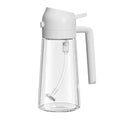 Bouteille distributrice d'huile 2-en-1 | Pompe et distributeur d'huile | Cuisine saine