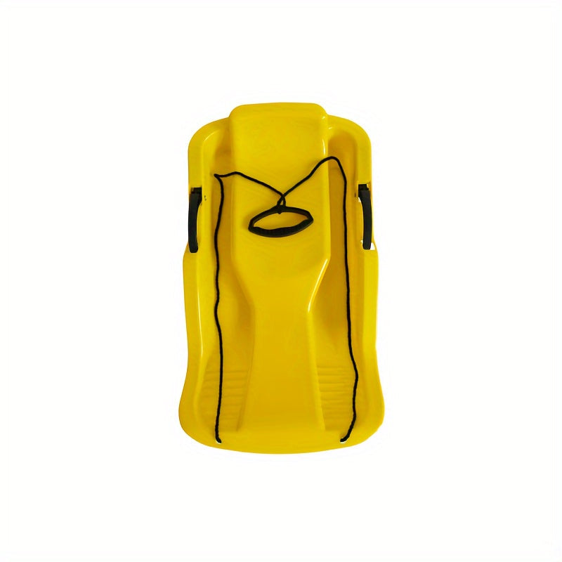 Sled da sci versatile con freno – Perfetto per neve, erba e ghiaccio, inclusa corda di traino