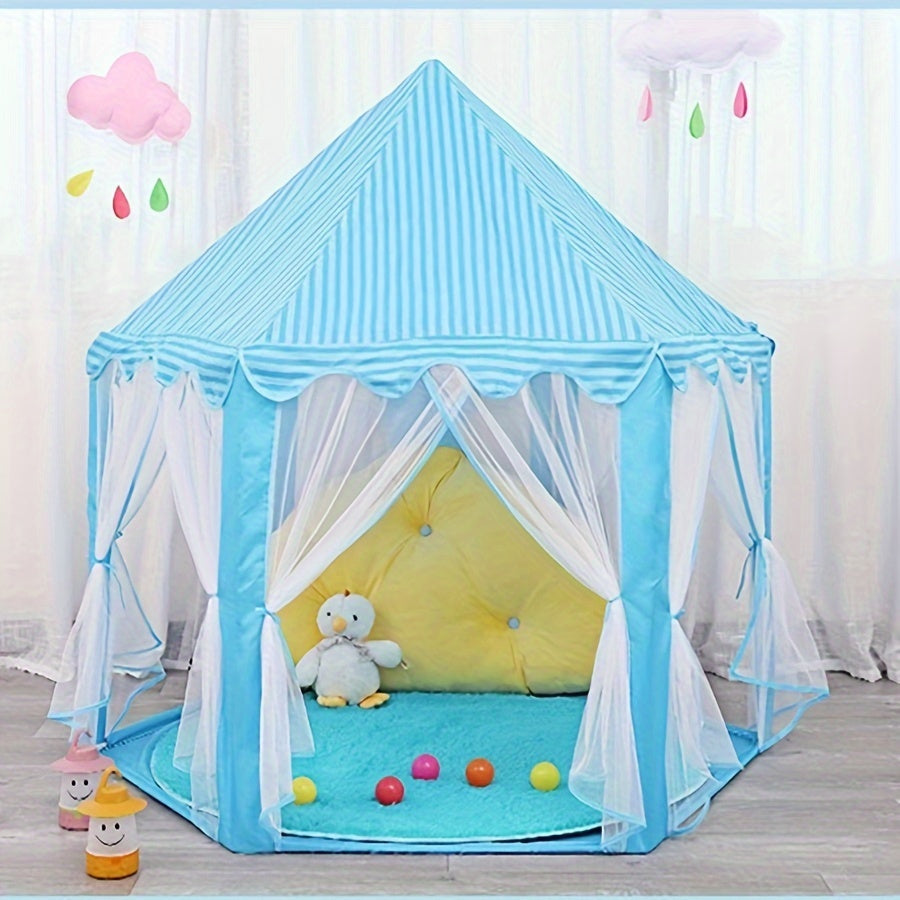 Tenda Castello della Principessa Rosa – Per Gioco Indoor e Outdoor