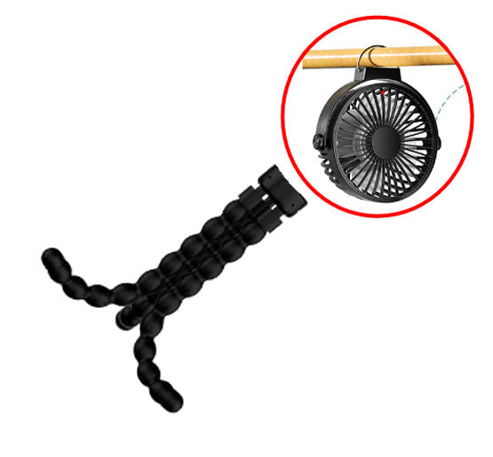 Ventilatore Portatile per Passeggino con Batteria da 8000mAh