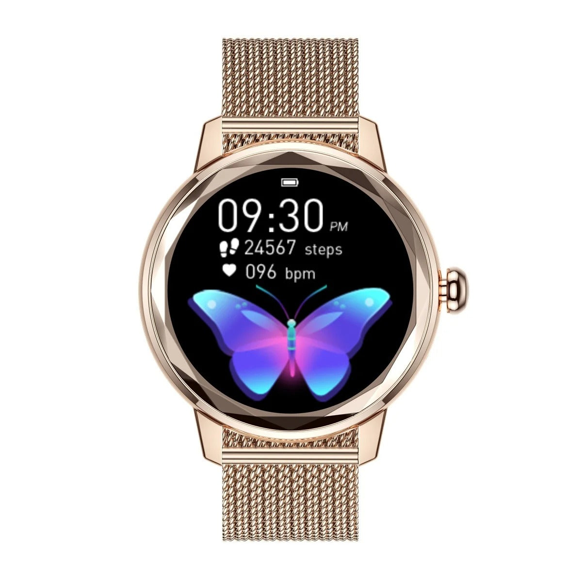Orologio Smart da Donna Smart Gold – Orologio Sportivo di Lusso in Acciaio Inossidabile