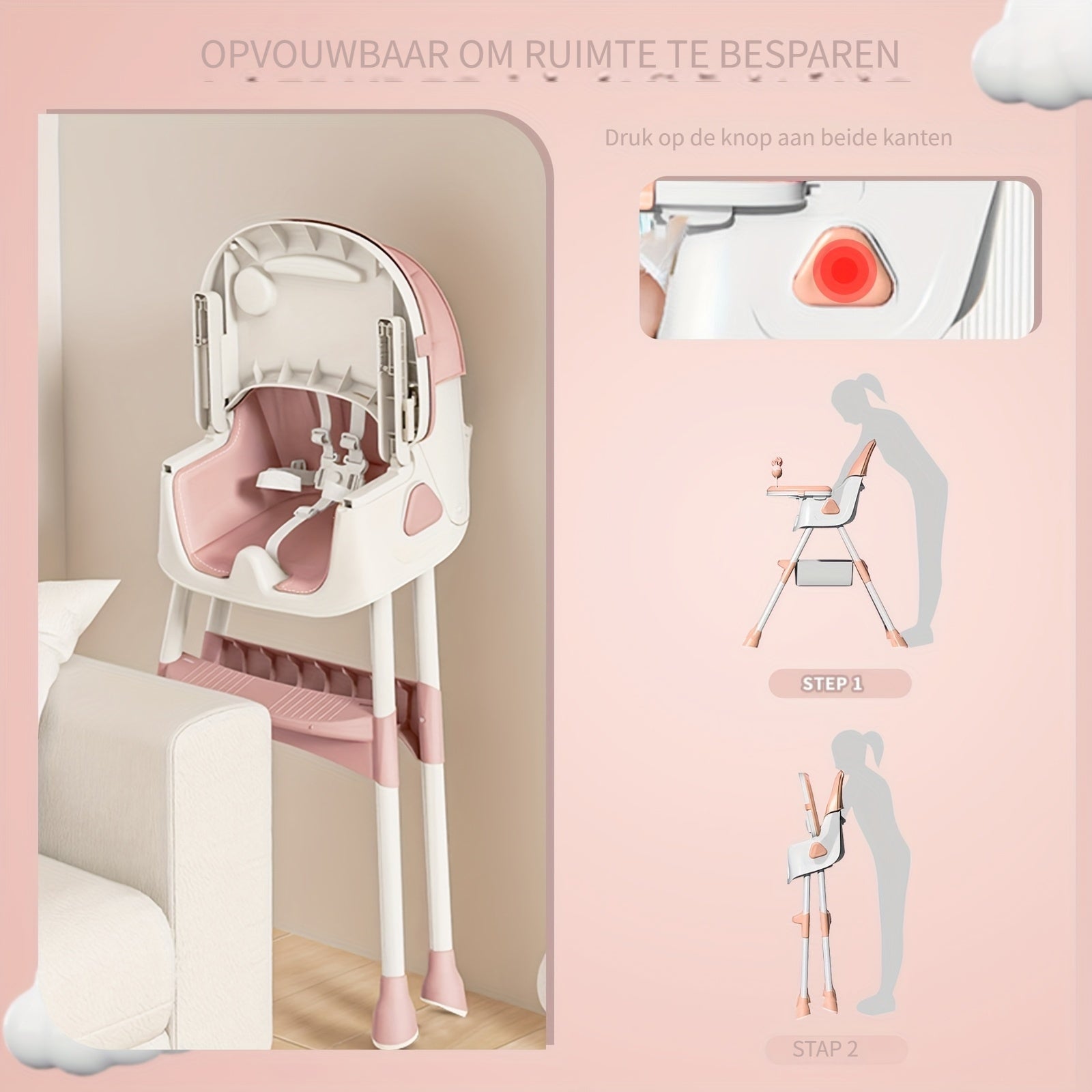 Seggiolone FlexiGrow per Bambini – Regolabile e Multifunzionale