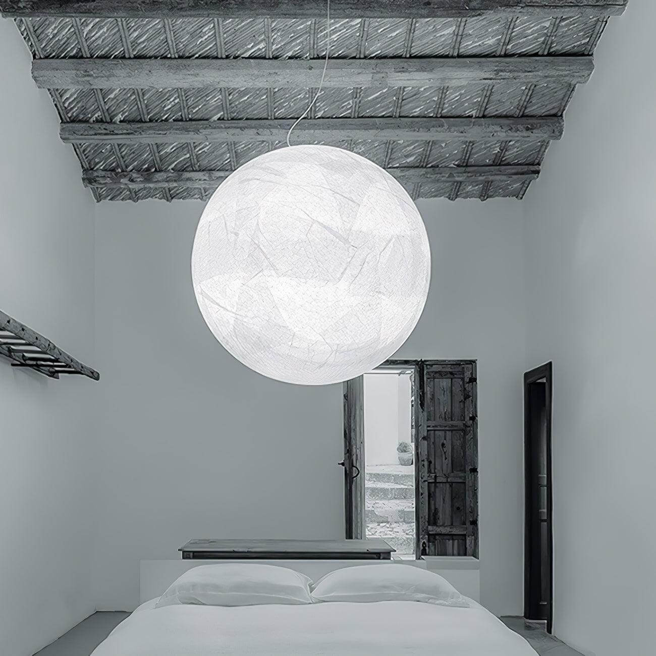 Lampadario in Seta - Illuminazione Atmosferica per la Casa