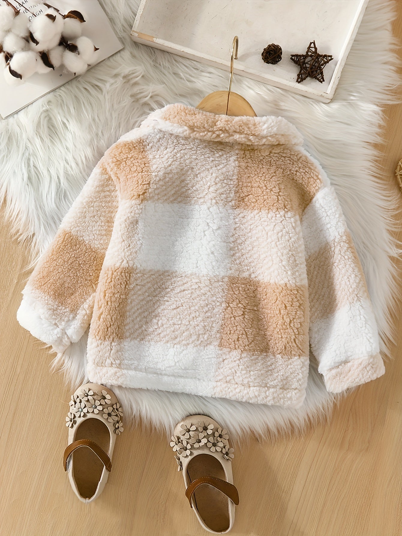 Giacca in Fleece a Quadri Soft Rowie per Bambini – Ideale per Giornate Fresche