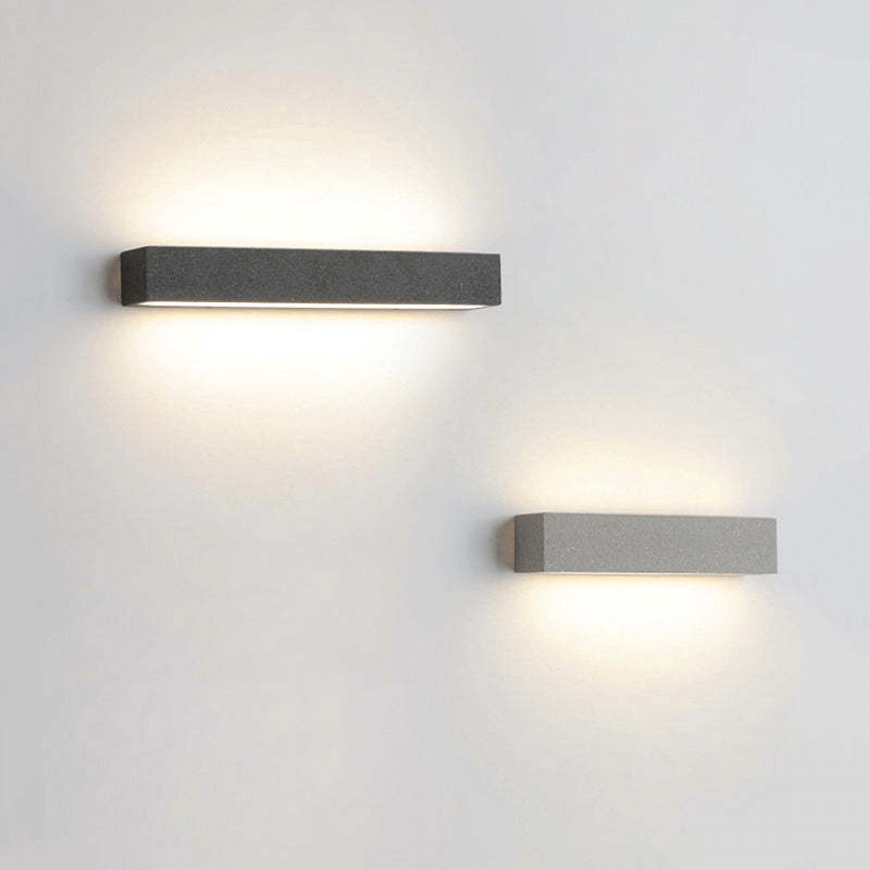 Lampada da Parete LED per Esterni - Design Angolare