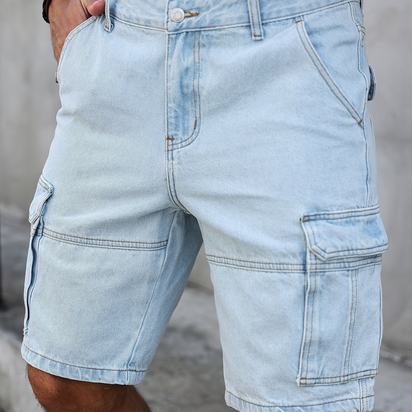 Shorts da Uomo in Denim Urbano – Comodi e Pratici