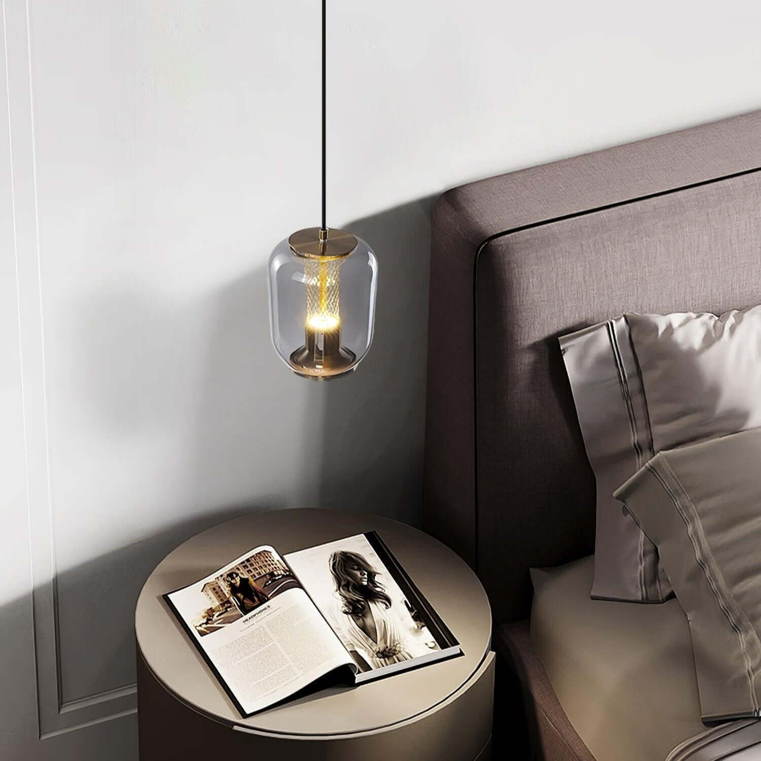 Lampada a Sospensione in Vetro Moderna - Elegante e Accogliente