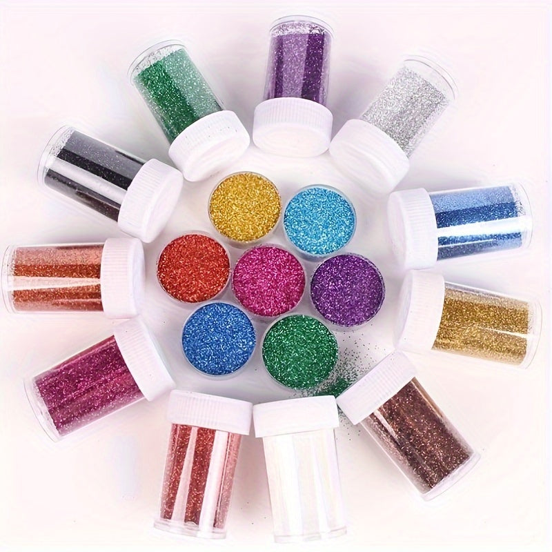 Set di Glitter per Crafting – Perfetto per Decorazioni di Feste e Progetti Creativi