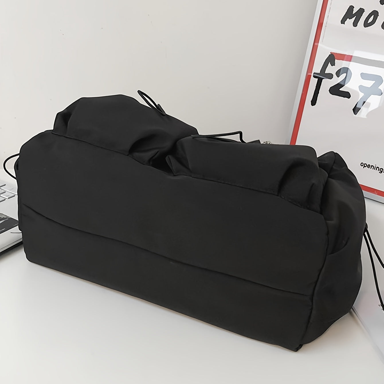 Borsa a tracolla UrbanEase – Borsa a spalla con cordoncino e grande capacità