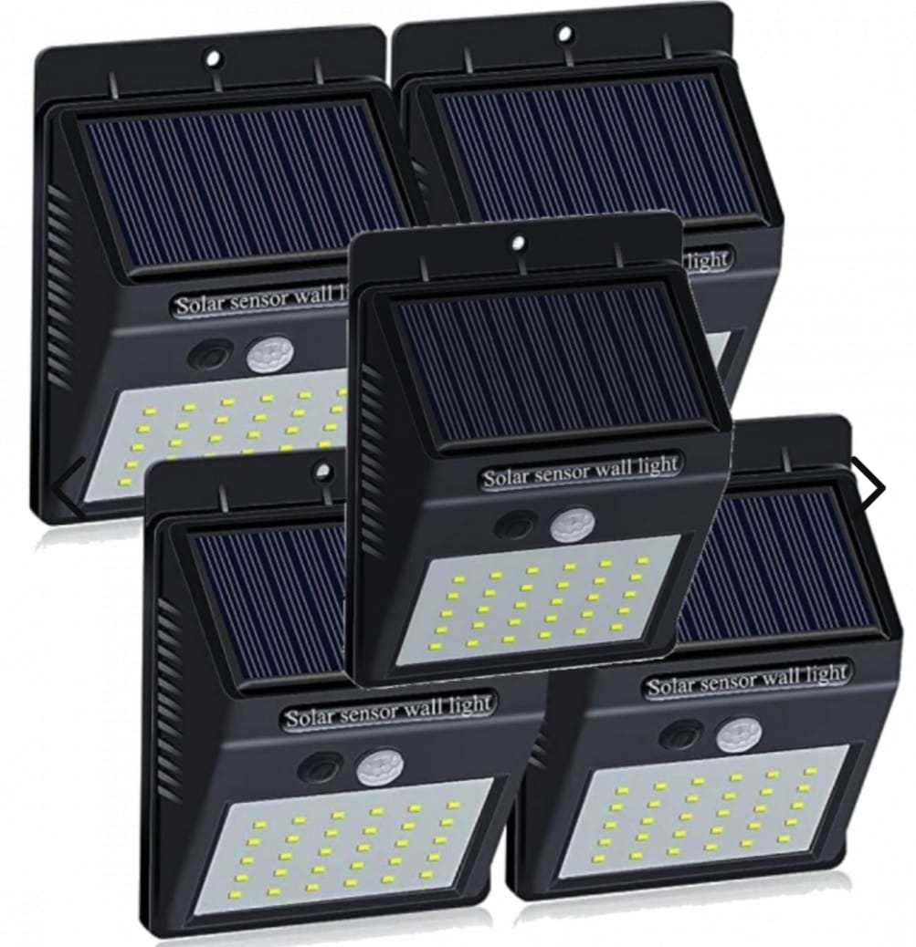 Set di 5 Lampade LED Solari da Esterno – LumaPath