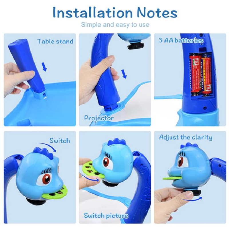 Proiettore LED per Disegno con Musica per Bambini Creativi – ArtBuddy