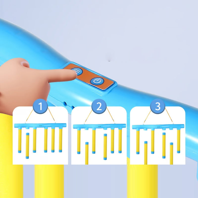 Gioco Elettronico di Reazione con Barre Cadenti e Livelli di Velocità