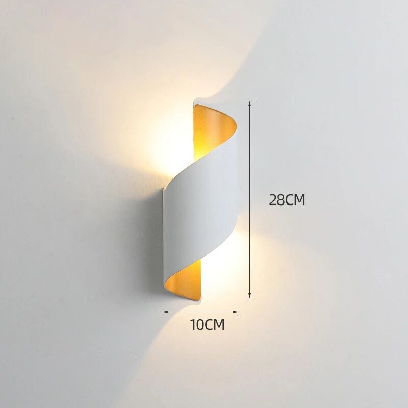 LumiElegance Lampada da Comodino a Nastro | Luce notturna LED moderna per camera da letto, soggiorno e ufficio