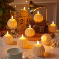 Candele LED LumiFlame | Effetto cera che tremola | Sicure e a risparmio energetico | Diverse dimensioni e design