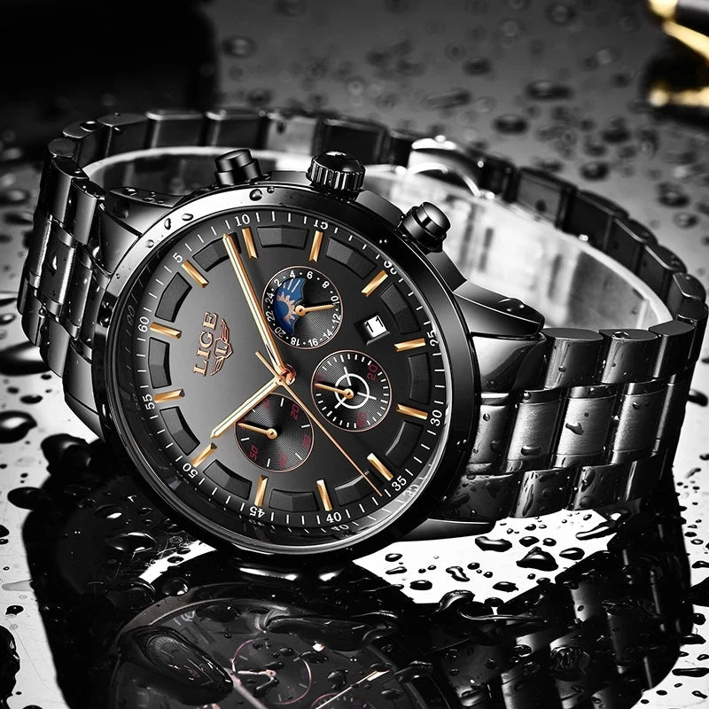 Orologio Militare in Acciaio Robusto - SteeleX