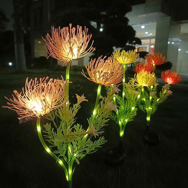 Lampada da Tavolo LED a Forma di Fiore Magica