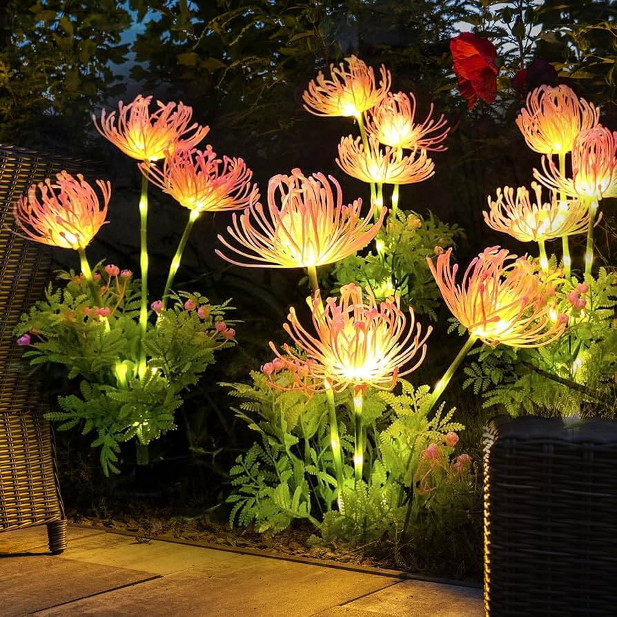 Lampada da Tavolo LED a Forma di Fiore Magica