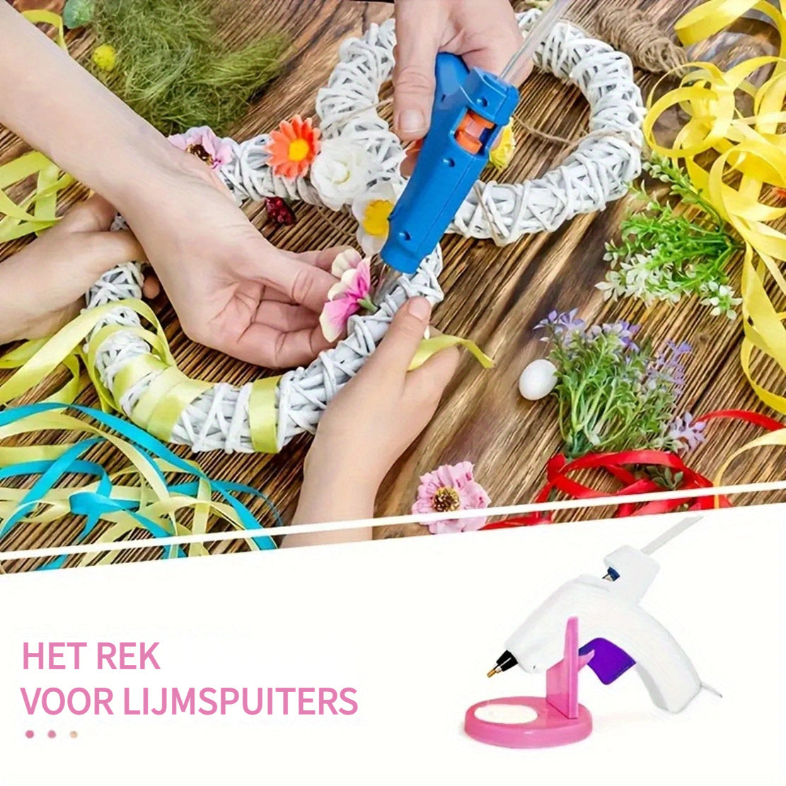 Supporto per Pistola a Caldo FlexStand – Stabile e Facile da Usare