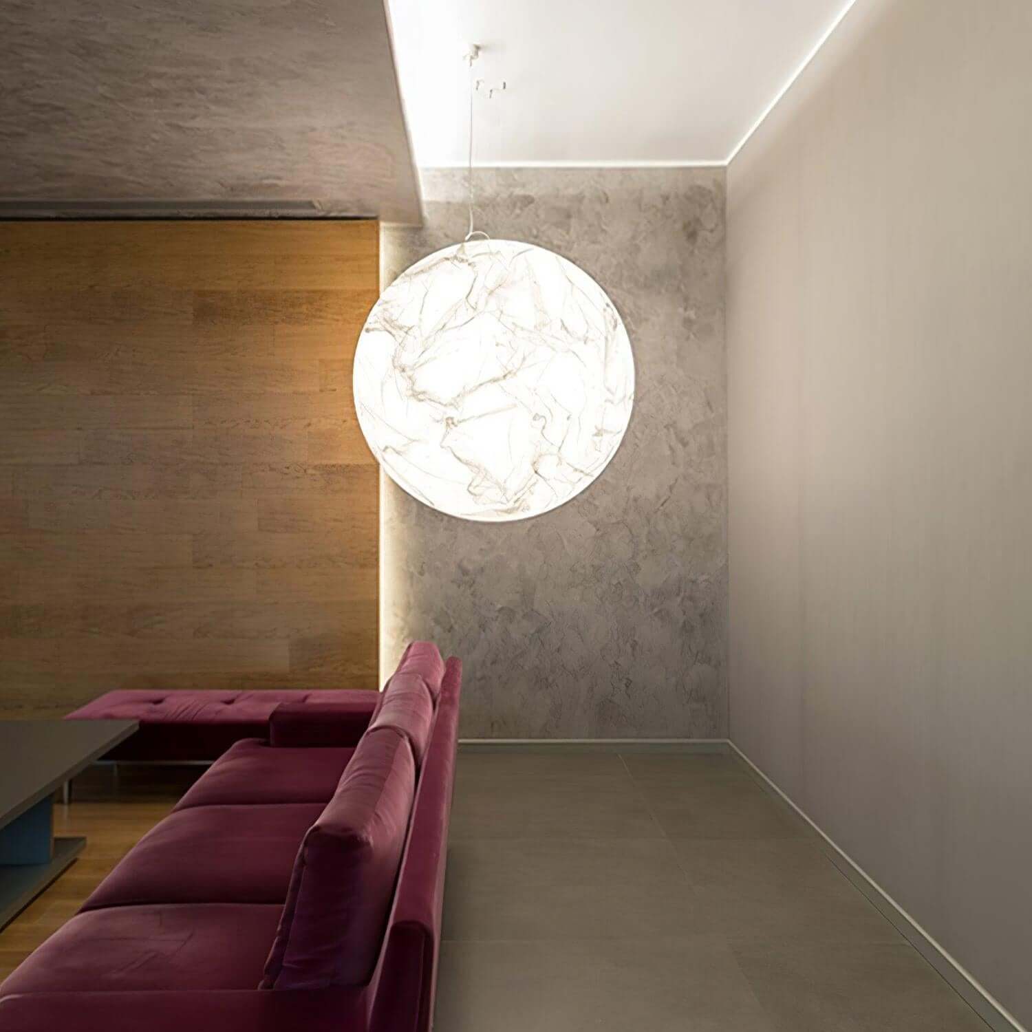 Lampadario in Seta - Illuminazione Atmosferica per la Casa