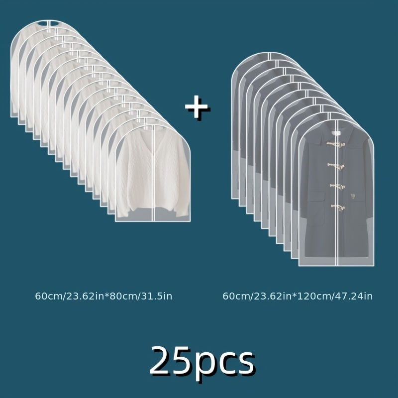 Set di Sacchi per Abbigliamento ClearGuard – Pratici e Protettivi