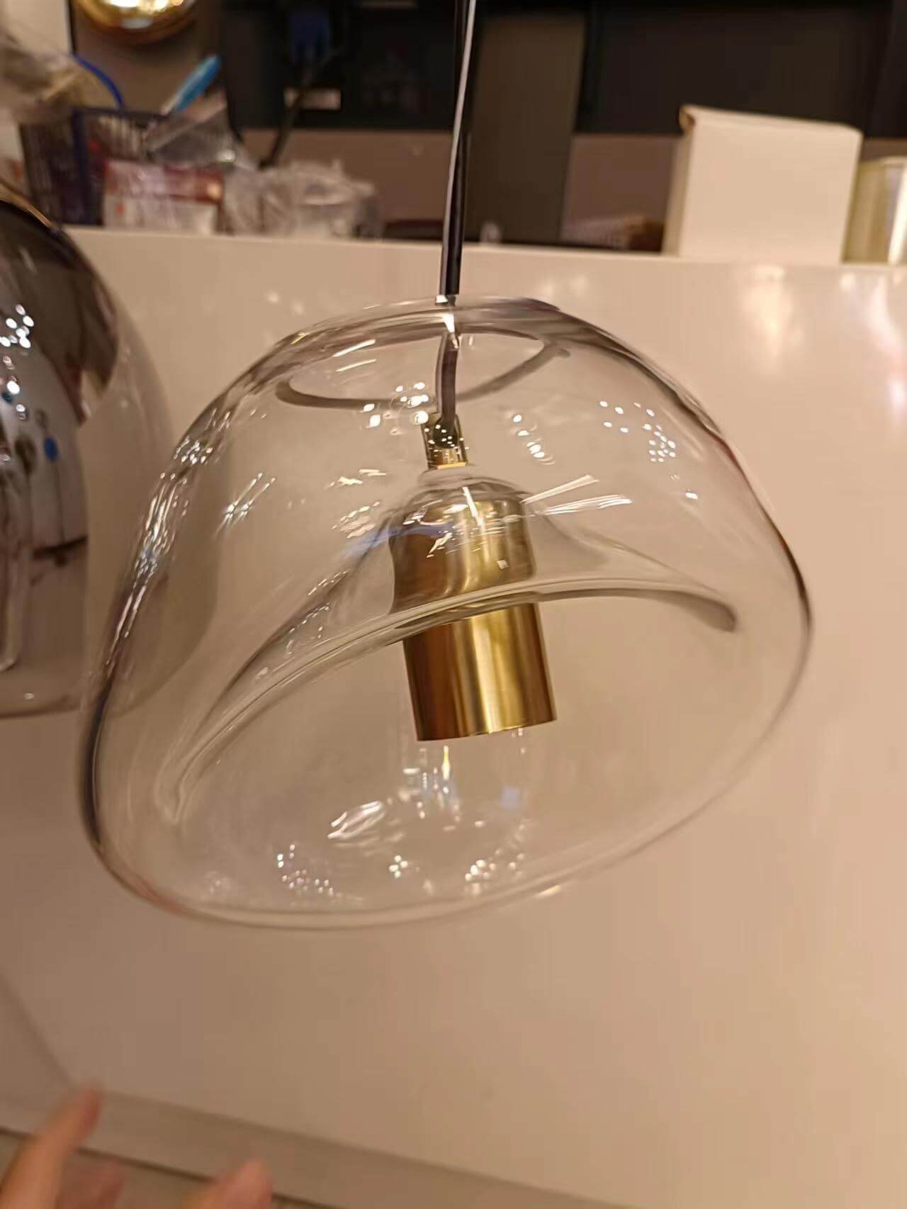 Lampada a sospensione moderna Design goccia d'acqua