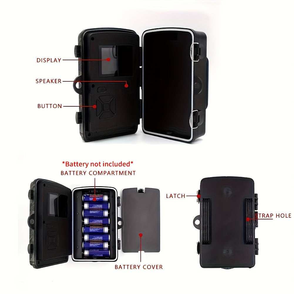 TrailGuard HD Telecamera da Caccia – Durevole, Impermeabile e con Visione Notturna