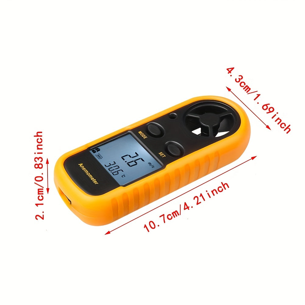 Anemometro Digitale Compatto – Portatile e Preciso per Misurazioni Esterne