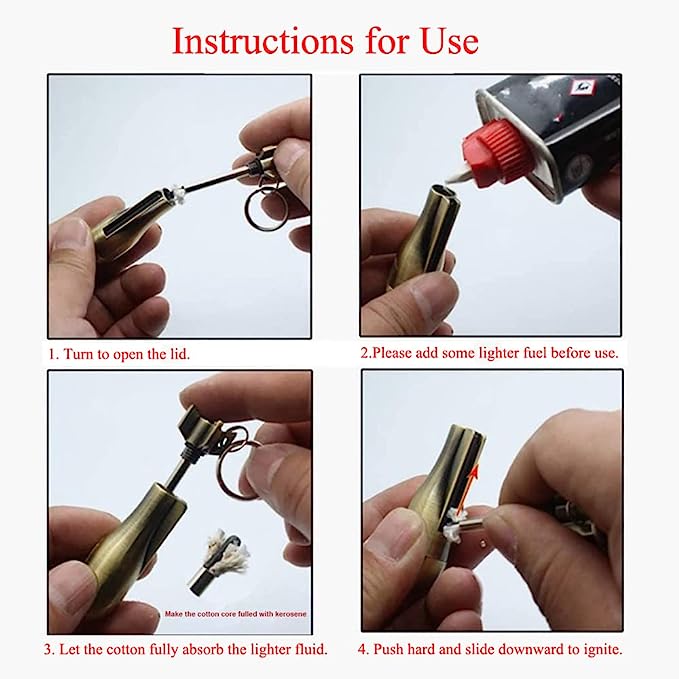 Accendino Permanente Impermeabile – Ignitorix