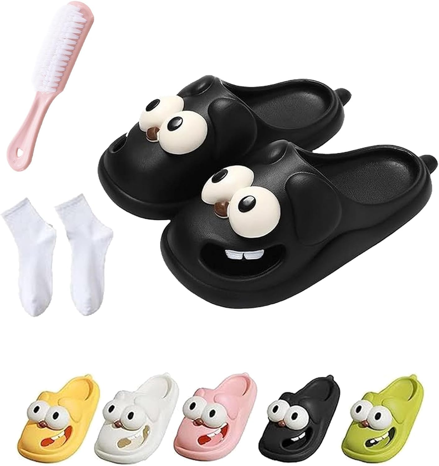 Pantofole ComfortFlex SoleJoy | Design Giocoso e Comfort Morbido e Accogliente