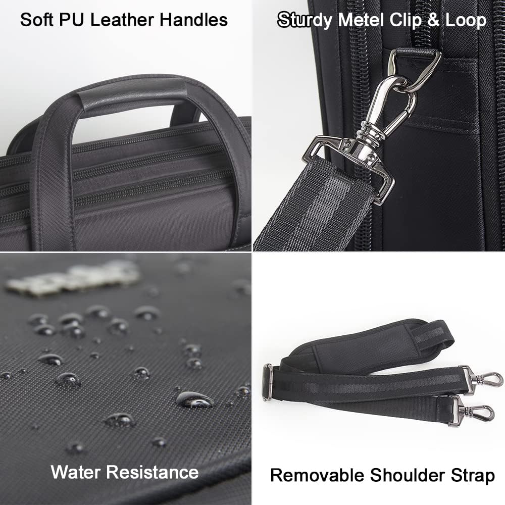 Borsa in Tela per Laptop e Affari da Uomo