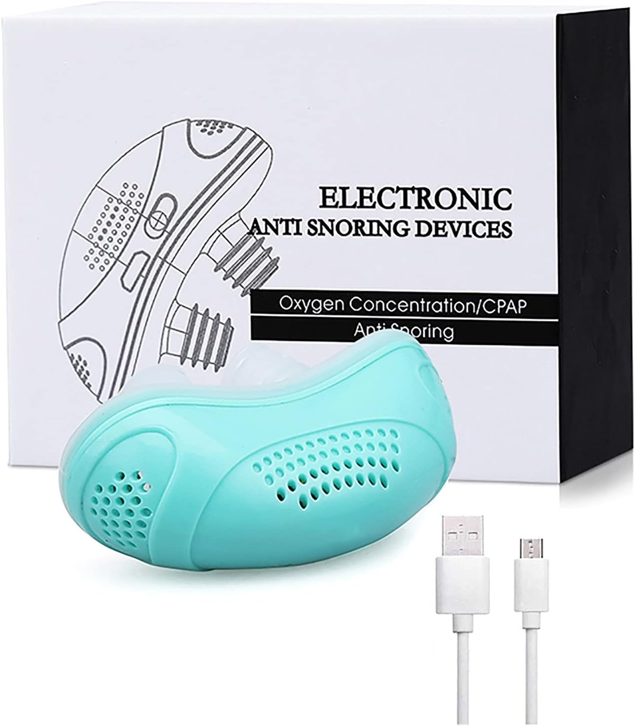 Micro-CPAP Dispositivo per Apnea Notturna – Ideale per Viaggiare