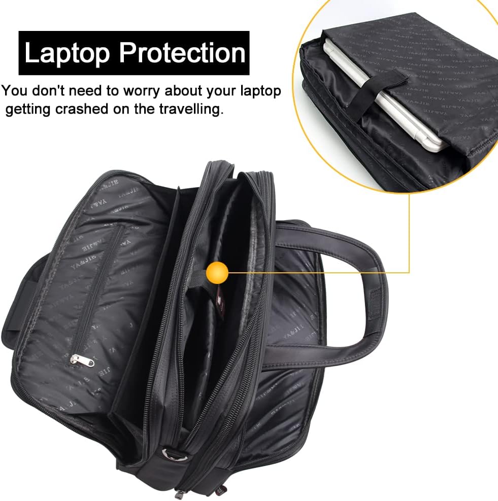 Borsa in Tela per Laptop e Affari da Uomo