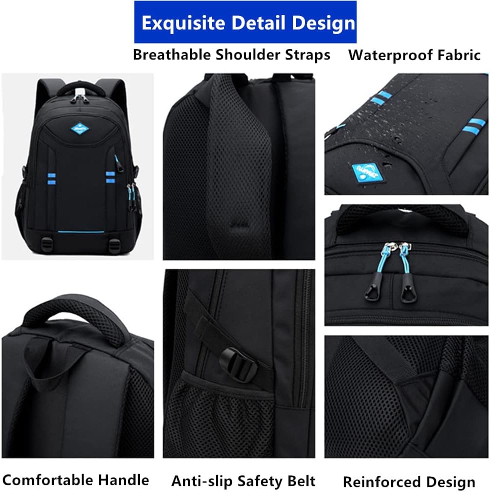 Zaino scolastico multifunzionale con ruote per ragazzi – Borsa trolley convertibile