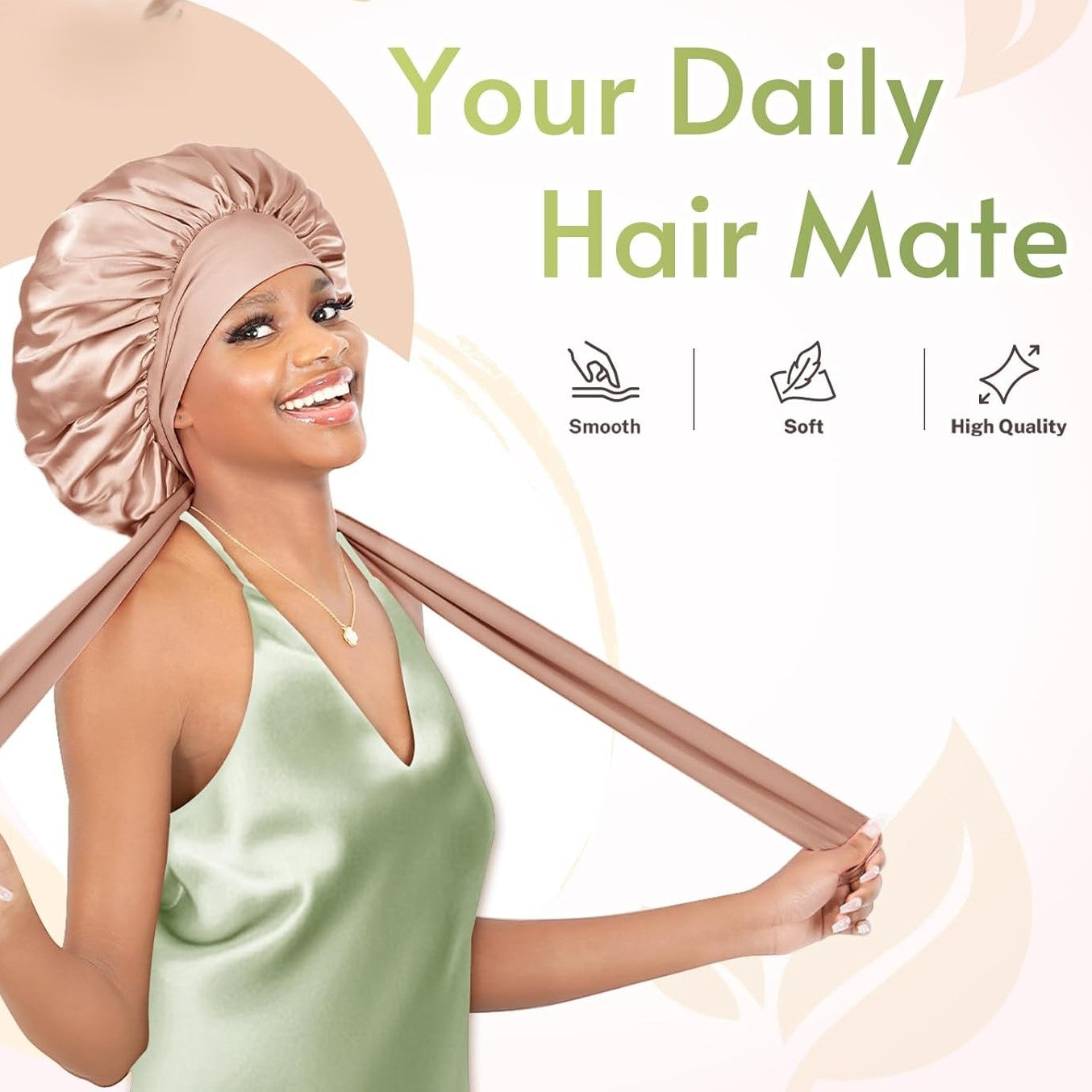 Fascia in Satin – Cappello da Notte per Donne