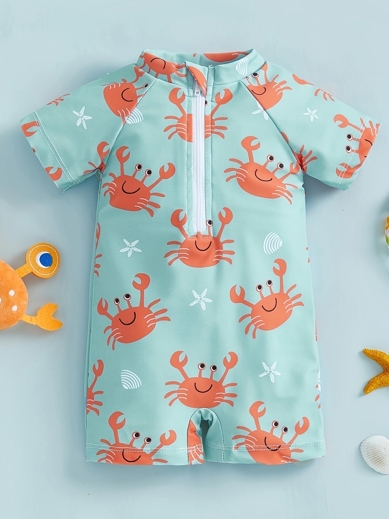 Costume da Bagno UV per Bambini – Comodo Intero per Divertimento al Sole e Schizzi