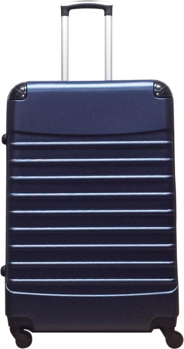 Set di Valigie Rigide Blu Scuro a 2 Pezzi – Monaco