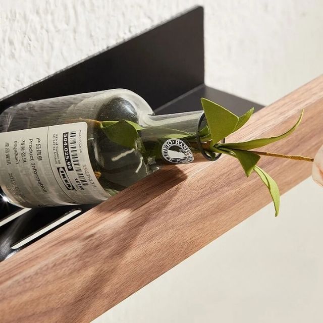 Mensola da Bagno in Legno Massiccio – WoodaFix