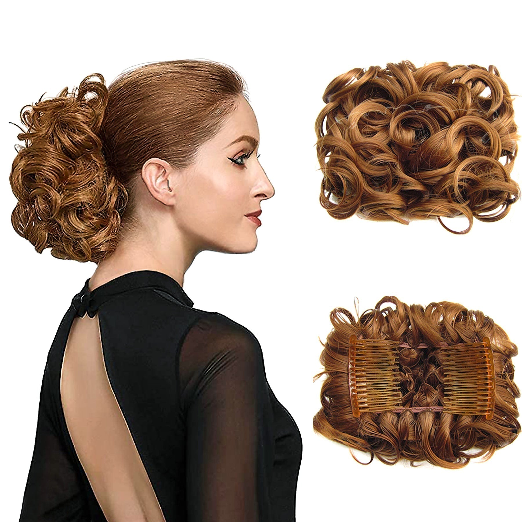 Estensione per Capelli a Nodi Ricci – FluffyFix