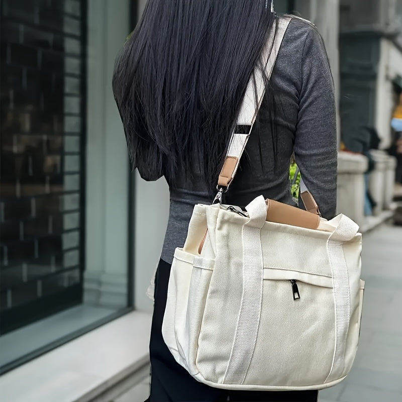 Borsa Tote da Donna ComfortCarry – Leggera con Cinghia Rimovibile e Ampio Spazio di Archiviazione