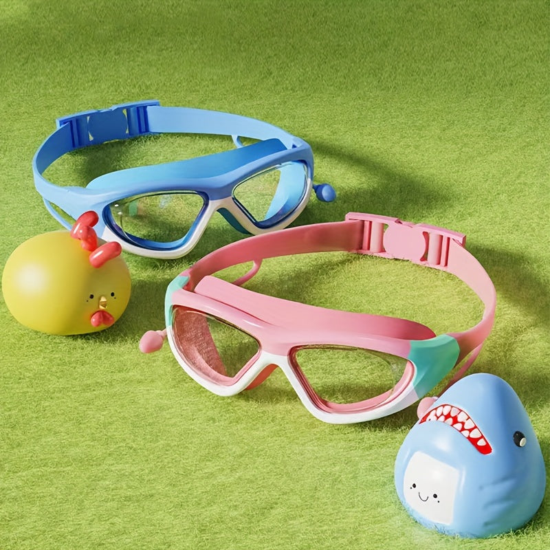 Set di occhialini e cuffia da nuoto per bambini – Comfort e protezione giocosa in acqua