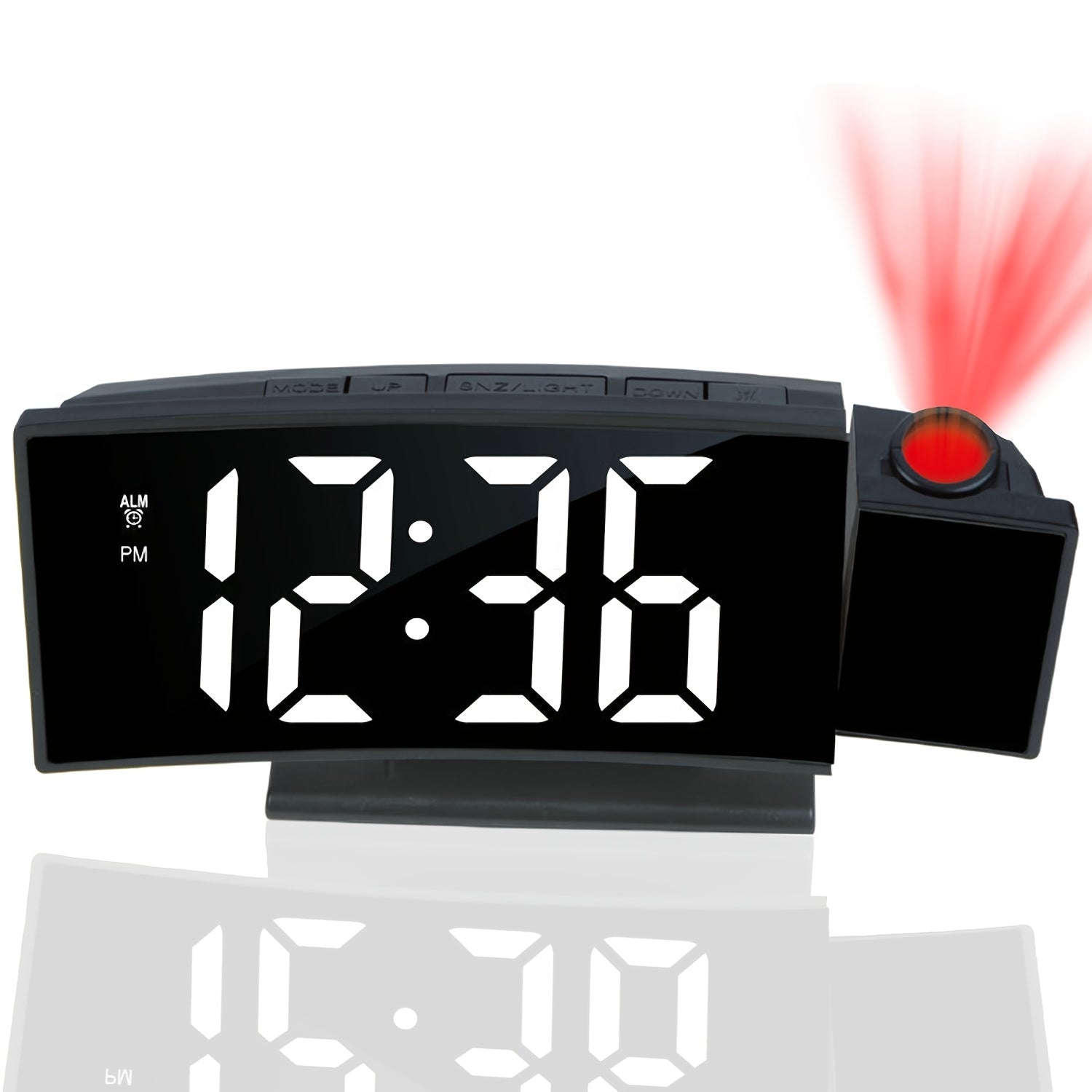 Orologio Sveglia Digitale – Display LED e Funzione Snooze con Luminosità Regolabile