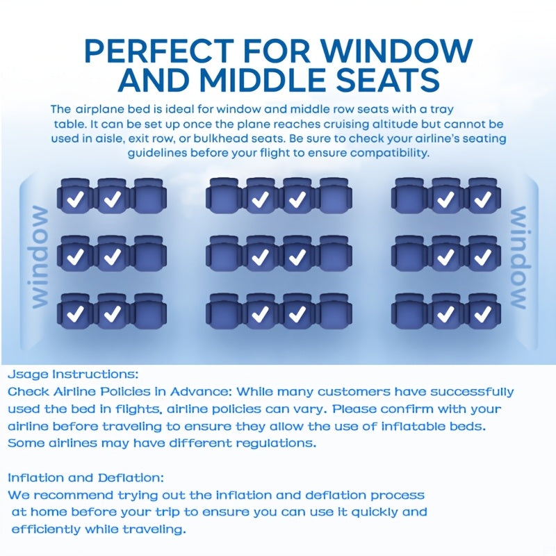 Letto da Viaggio Gonfiabile AirRest – Sicuro e Confortevole