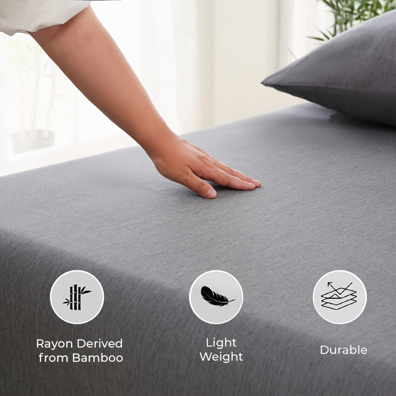 Lenzuolo con angoli in fibra di bamboo estiva – Comfort traspirante di lusso