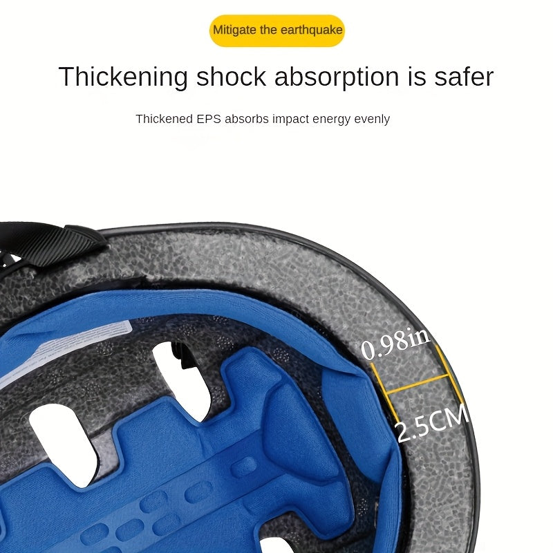 Casco per Bicicletta Sicuro per Giovani - Protezione Affidabile con Rivestimento spesso in EPS