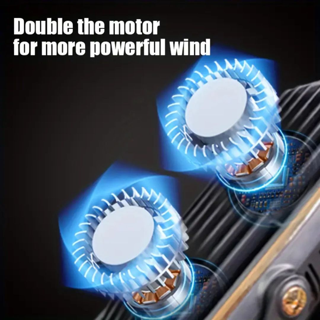 Coolux – Ventilatore da Scrivania Ultra-Silenzioso USB